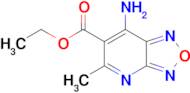 Ethyl 7-amino-5-methyl-[1,2,5]oxadiazolo[3,4-b]pyridine-6-carboxylate