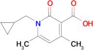 1-(Cyclopropylmethyl)-4,6-dimethyl-2-oxo-1,2-dihydropyridine-3-carboxylic acid