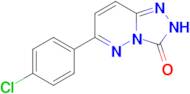 6-(4-chlorophenyl)-2H,3H-[1,2,4]triazolo[4,3-b]pyridazin-3-one