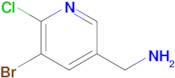 (5-Bromo-6-chloropyridin-3-yl)methanamine