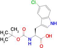 (S)-2-((tert-butoxycarbonyl)amino)-3-(5-chloro-1H-indol-3-yl)propanoic acid