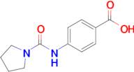 4-(Pyrrolidine-1-carboxamido)benzoic acid