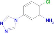 2-Chloro-5-(4H-1,2,4-triazol-4-yl)aniline