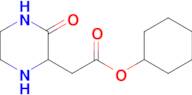 Cyclohexyl 2-(3-oxopiperazin-2-yl)acetate