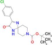 Tert-butyl 2-(4-chlorophenyl)-3-oxo-1,4,8-triazaspiro[4.5]Dec-1-ene-8-carboxylate