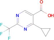 4-Cyclopropyl-2-(trifluoromethyl)pyrimidine-5-carboxylic acid