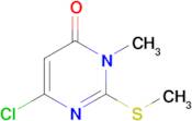 6-Chloro-3-methyl-2-(methylthio)pyrimidin-4(3H)-one