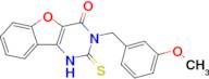 3-(3-Methoxybenzyl)-2-thioxo-2,3-dihydrobenzofuro[3,2-d]pyrimidin-4(1H)-one