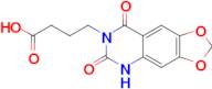 4-(6,8-Dioxo-5,8-dihydro-[1,3]dioxolo[4,5-g]quinazolin-7(6H)-yl)butanoic acid