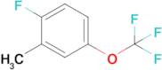 1-Fluoro-2-methyl-4-(trifluoromethoxy)benzene