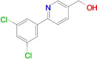 (6-(3,5-Dichlorophenyl)pyridin-3-yl)methanol