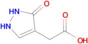 2-(3-oxo-2,3-dihydro-1H-pyrazol-4-yl)acetic acid