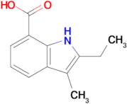 2-Ethyl-3-methyl-1H-indole-7-carboxylic acid