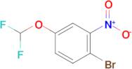 1-Bromo-4-(difluoromethoxy)-2-nitrobenzene