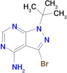 3-Bromo-1-(tert-butyl)-1H-pyrazolo[3,4-d]pyrimidin-4-amine