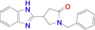 4-(1H-benzo[d]imidazol-2-yl)-1-benzylpyrrolidin-2-one