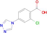 2-Chloro-4-(4H-1,2,4-triazol-4-yl)benzoic acid