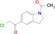 1-(1-Acetylindolin-5-yl)-2-chloroethan-1-one