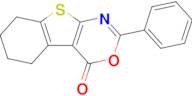 2-Phenyl-5,6,7,8-tetrahydro-4H-benzo[4,5]thieno[2,3-d][1,3]oxazin-4-one