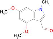 4,6-Dimethoxy-1-methyl-1H-indole-3-carbaldehyde