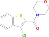 (3-Chlorobenzo[b]thiophen-2-yl)(morpholino)methanone