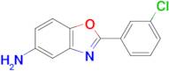 2-(3-Chlorophenyl)benzo[d]oxazol-5-amine