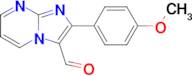 2-(4-Methoxyphenyl)imidazo[1,2-a]pyrimidine-3-carbaldehyde