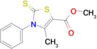 Methyl 4-methyl-3-phenyl-2-thioxo-2,3-dihydrothiazole-5-carboxylate