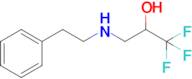 1,1,1-Trifluoro-3-(phenethylamino)propan-2-ol