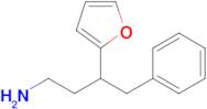 3-(Furan-2-yl)-4-phenylbutan-1-amine