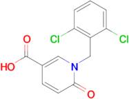 1-(2,6-Dichlorobenzyl)-6-oxo-1,6-dihydropyridine-3-carboxylic acid