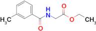 Ethyl (3-methylbenzoyl)glycinate