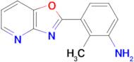 2-Methyl-3-(oxazolo[4,5-b]pyridin-2-yl)aniline