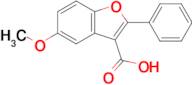 5-Methoxy-2-phenylbenzofuran-3-carboxylic acid