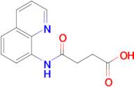 4-Oxo-4-(quinolin-8-ylamino)butanoic acid