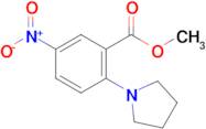 Methyl 5-nitro-2-(pyrrolidin-1-yl)benzoate