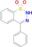 4-Phenyl-2H-benzo[e][1,2,3]thiadiazine 1,1-dioxide