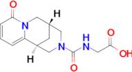 ((1S,5R)-8-oxo-1,3,4,5,6,8-hexahydro-2H-1,5-methanopyrido[1,2-a][1,5]diazocine-3-carbonyl)glycine