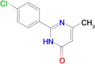 2-(4-Chlorophenyl)-6-methylpyrimidin-4(3H)-one