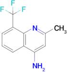 2-Methyl-8-(trifluoromethyl)quinolin-4-amine