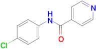 N-(4-chlorophenyl)isonicotinamide