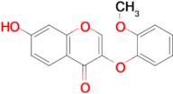 7-Hydroxy-3-(2-methoxyphenoxy)-4H-chromen-4-one