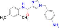 1-(4-Aminobenzyl)-N-(2,4-dimethylphenyl)-1H-imidazole-4-carboxamide