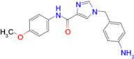 1-(4-Aminobenzyl)-N-(4-methoxyphenyl)-1H-imidazole-4-carboxamide