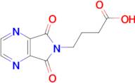 4-(5,7-Dioxo-5,7-dihydro-6H-pyrrolo[3,4-b]pyrazin-6-yl)butanoic acid