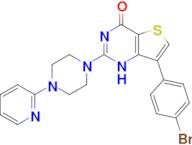 7-(4-Bromophenyl)-2-(4-(pyridin-2-yl)piperazin-1-yl)thieno[3,2-d]pyrimidin-4(1H)-one