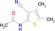 N-(3-cyano-4,5-dimethylthiophen-2-yl)acetamide