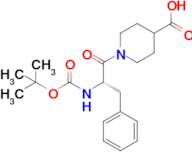 1-((Tert-butoxycarbonyl)-L-phenylalanyl)piperidine-4-carboxylic acid