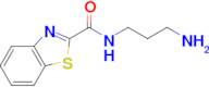 N-(3-aminopropyl)benzo[d]thiazole-2-carboxamide