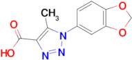 1-(Benzo[d][1,3]dioxol-5-yl)-5-methyl-1H-1,2,3-triazole-4-carboxylic acid